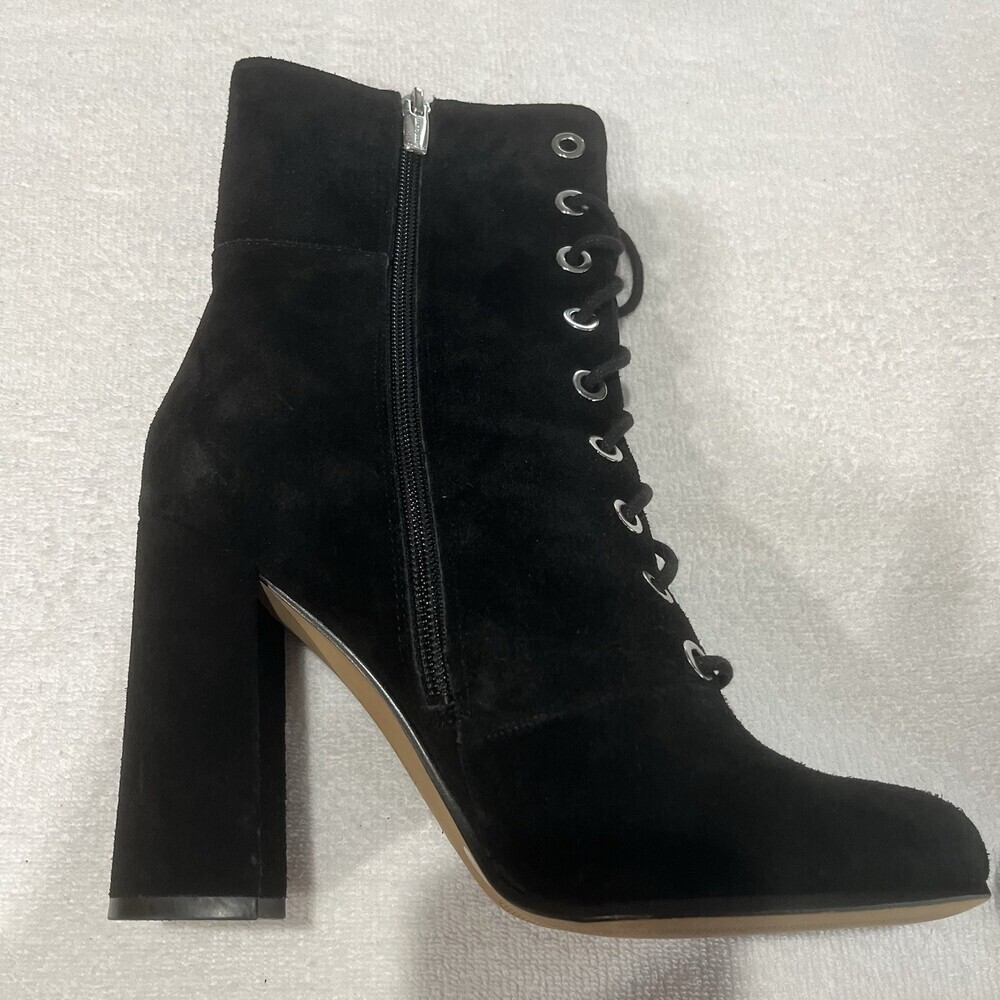 Vince Camuto Teisha Lace Up Ankle Boot Steampunk Festival Costume Victorian 9 - Picture 2 of 8